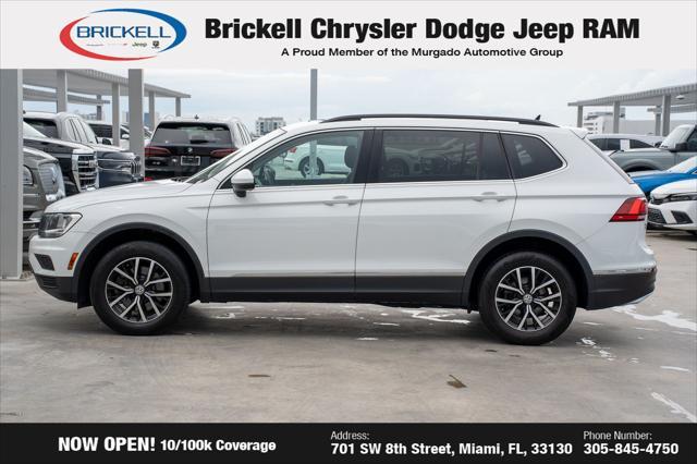 used 2021 Volkswagen Tiguan car, priced at $18,950