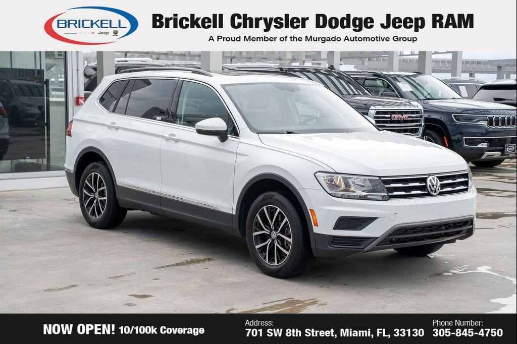 used 2021 Volkswagen Tiguan car, priced at $17,685