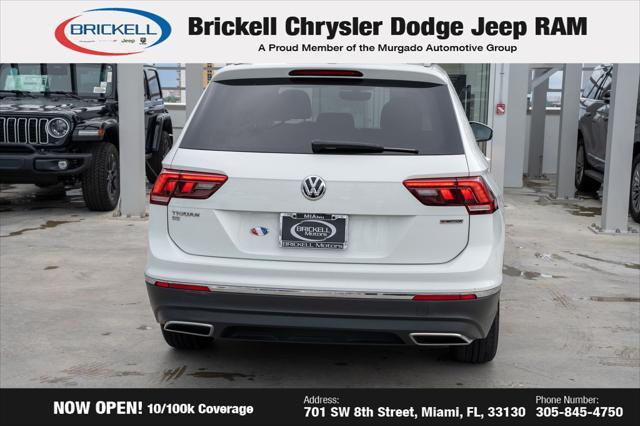 used 2021 Volkswagen Tiguan car, priced at $18,950