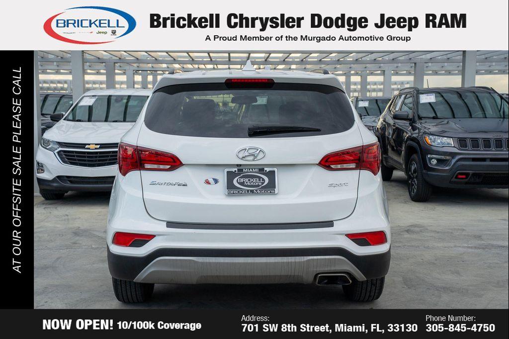 used 2018 Hyundai Santa Fe Sport car, priced at $15,090