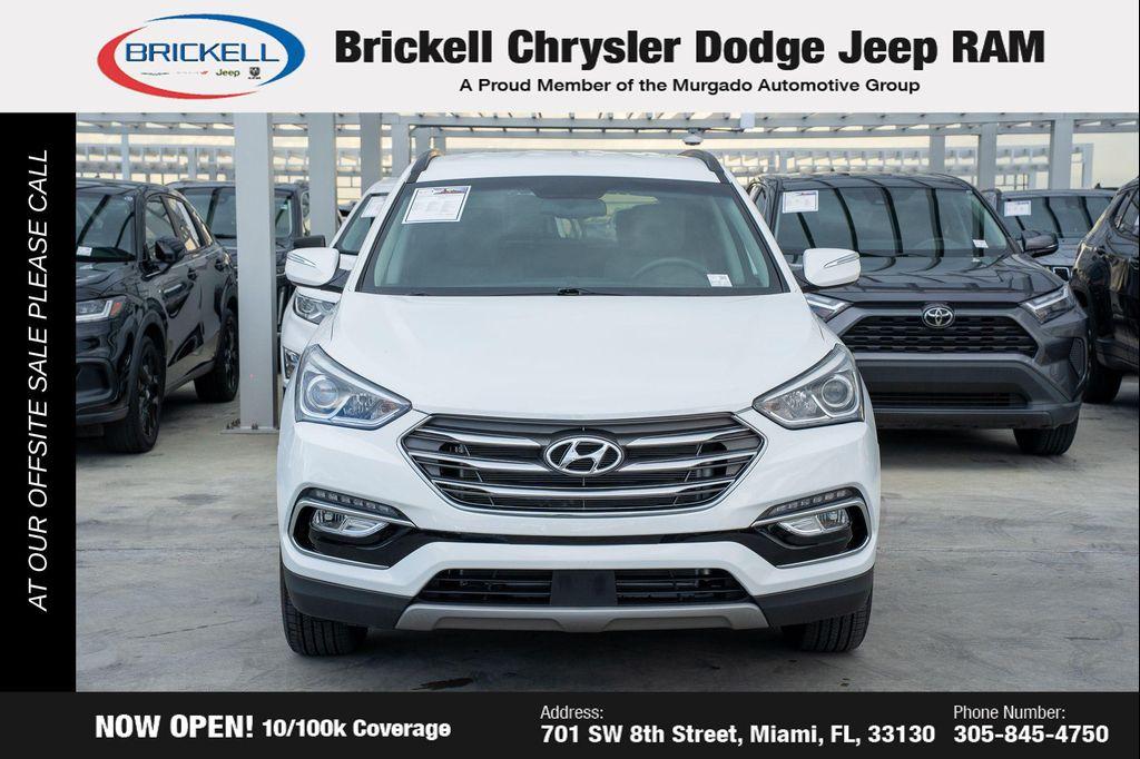 used 2018 Hyundai Santa Fe Sport car, priced at $15,090