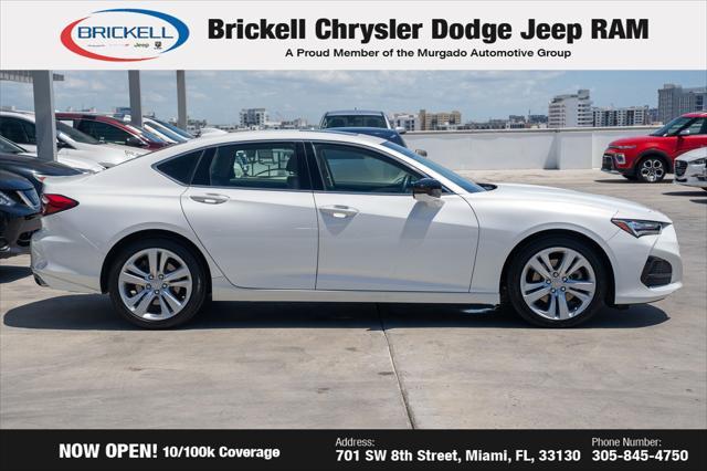 used 2022 Acura TLX car, priced at $28,267