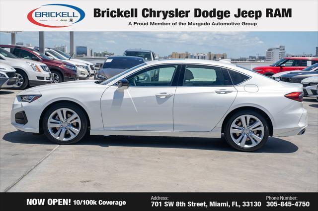 used 2022 Acura TLX car, priced at $28,267