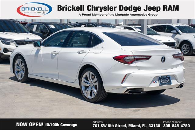 used 2022 Acura TLX car, priced at $28,267