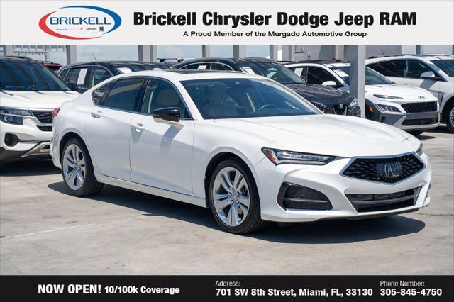 used 2022 Acura TLX car, priced at $28,267