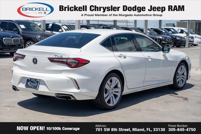 used 2022 Acura TLX car, priced at $28,267