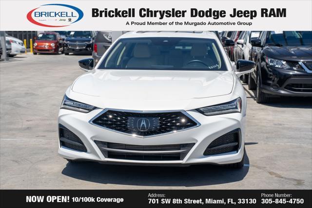 used 2022 Acura TLX car, priced at $28,267