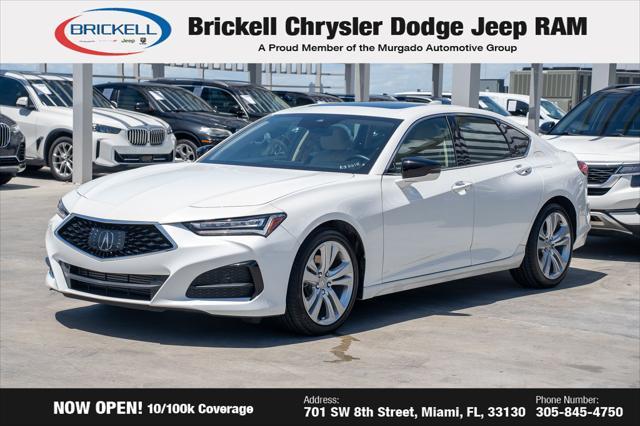 used 2022 Acura TLX car, priced at $28,267