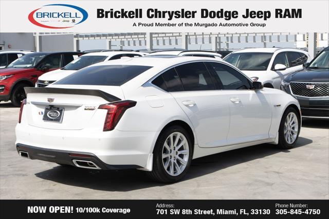 used 2022 Cadillac CT5 car, priced at $27,177
