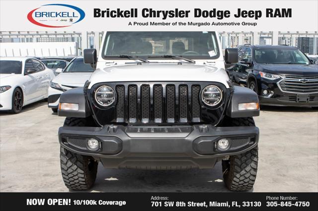used 2022 Jeep Wrangler car, priced at $29,477