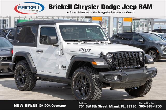 used 2022 Jeep Wrangler car, priced at $29,477