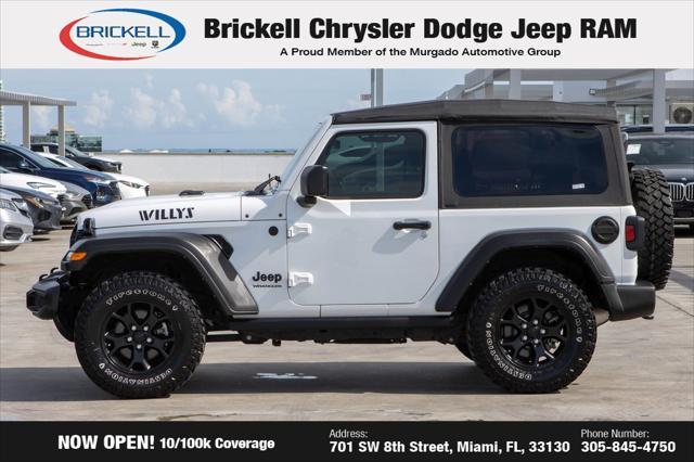 used 2022 Jeep Wrangler car, priced at $29,477