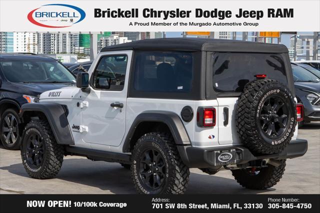used 2022 Jeep Wrangler car, priced at $29,477