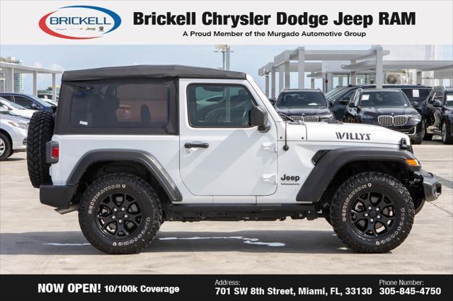 used 2022 Jeep Wrangler car, priced at $29,477