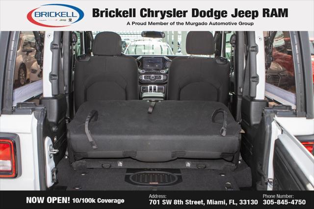 used 2022 Jeep Wrangler car, priced at $29,477