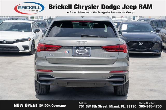 used 2023 Audi Q3 car, priced at $25,625