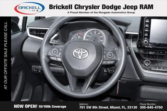 used 2022 Toyota Corolla car, priced at $14,062