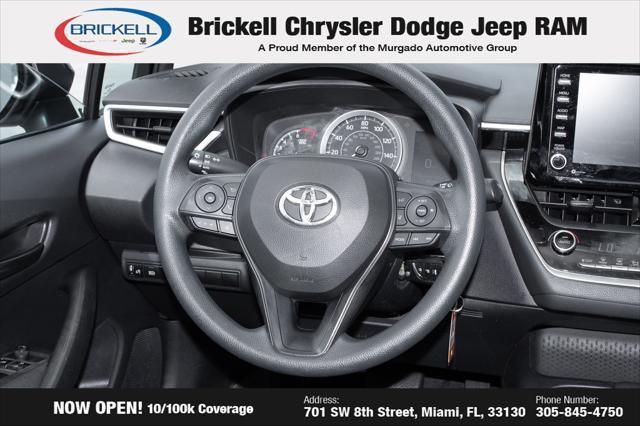 used 2022 Toyota Corolla car, priced at $15,290