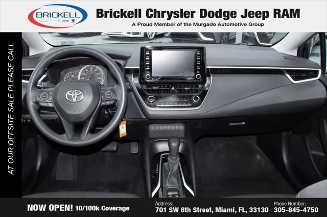 used 2022 Toyota Corolla car, priced at $14,062
