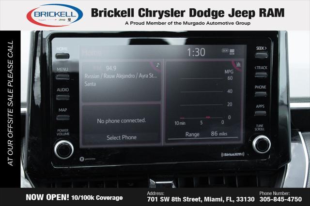 used 2022 Toyota Corolla car, priced at $14,062