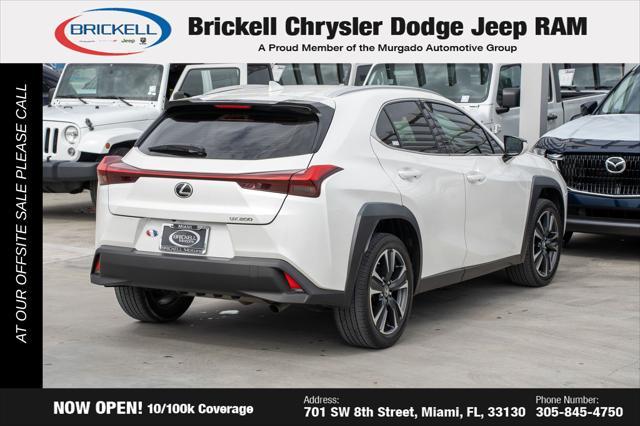 used 2022 Lexus UX 200 car, priced at $24,155