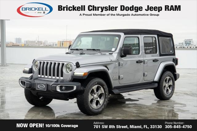 used 2018 Jeep Wrangler Unlimited car, priced at $25,020