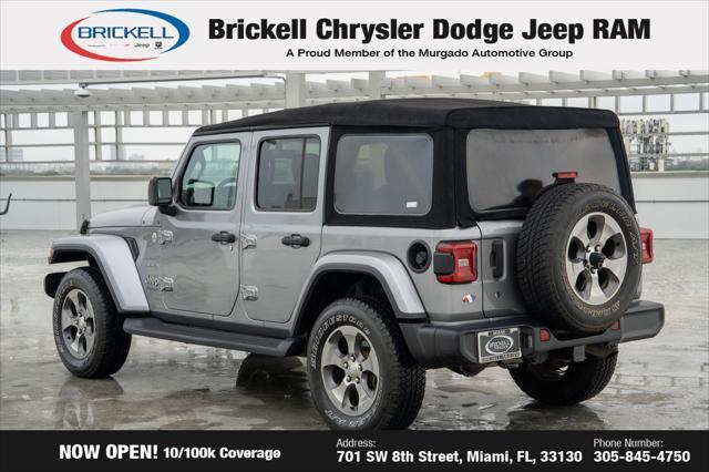 used 2018 Jeep Wrangler Unlimited car, priced at $25,020