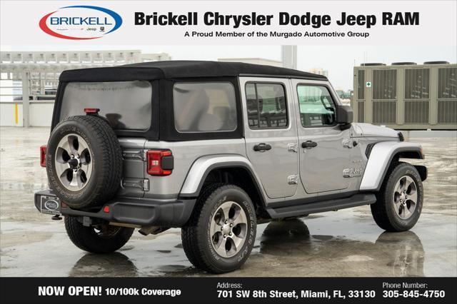 used 2018 Jeep Wrangler Unlimited car, priced at $25,020