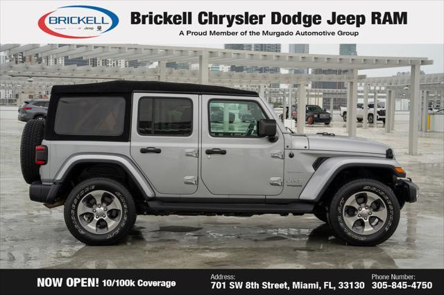 used 2018 Jeep Wrangler Unlimited car, priced at $25,020