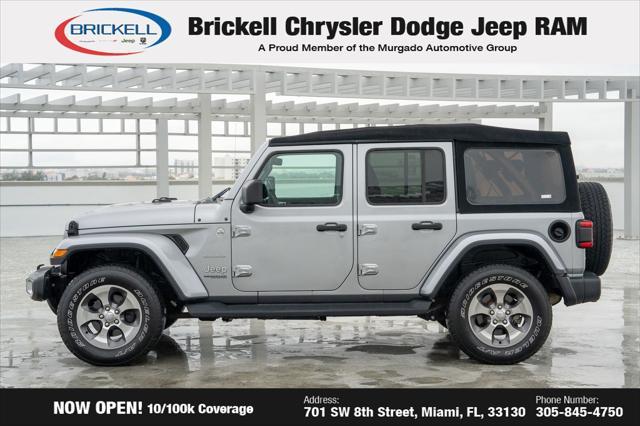 used 2018 Jeep Wrangler Unlimited car, priced at $25,020