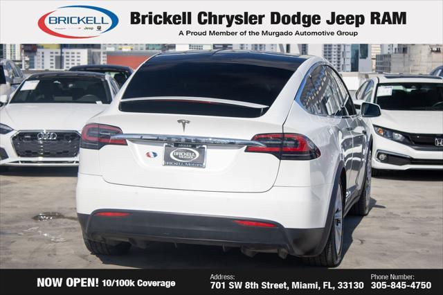 used 2020 Tesla Model X car, priced at $35,428
