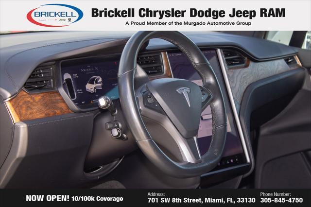used 2020 Tesla Model X car, priced at $35,428