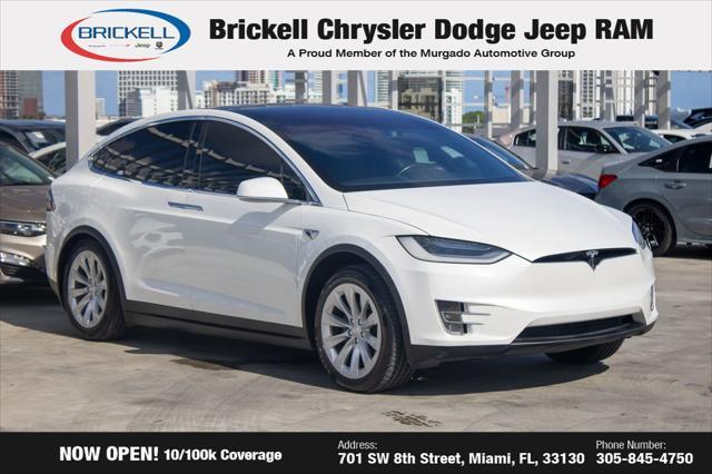 used 2020 Tesla Model X car, priced at $35,428