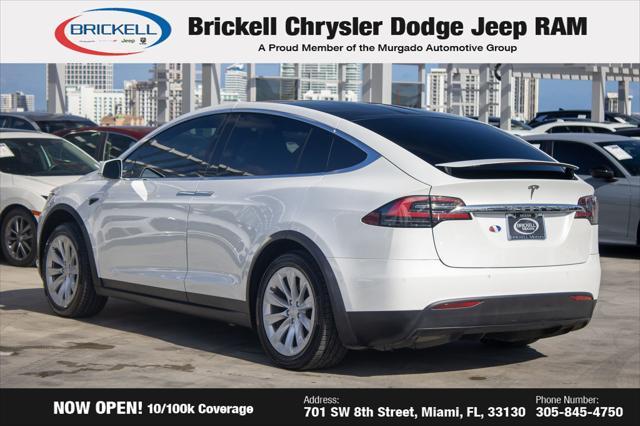 used 2020 Tesla Model X car, priced at $35,428