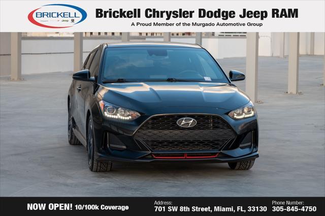 used 2019 Hyundai Veloster car, priced at $13,395