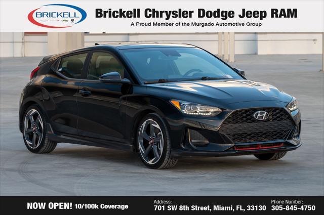 used 2019 Hyundai Veloster car, priced at $13,395