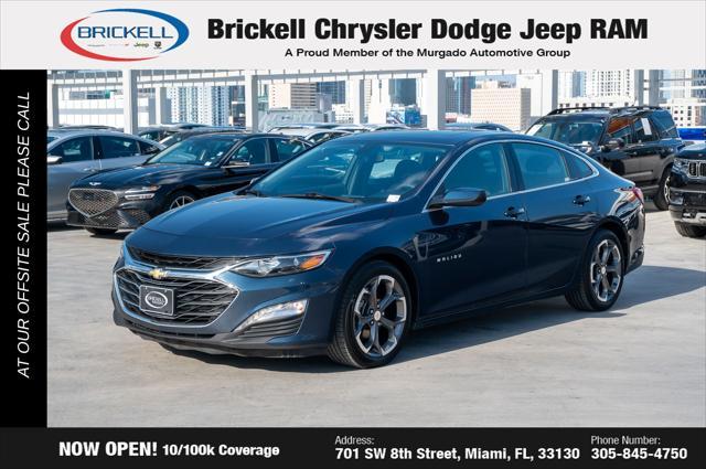 used 2022 Chevrolet Malibu car, priced at $15,101