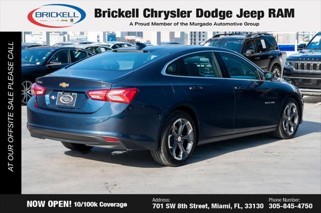 used 2022 Chevrolet Malibu car, priced at $15,101