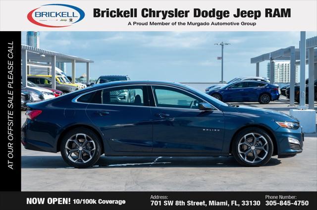 used 2022 Chevrolet Malibu car, priced at $15,101