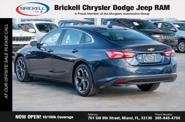 used 2022 Chevrolet Malibu car, priced at $15,101