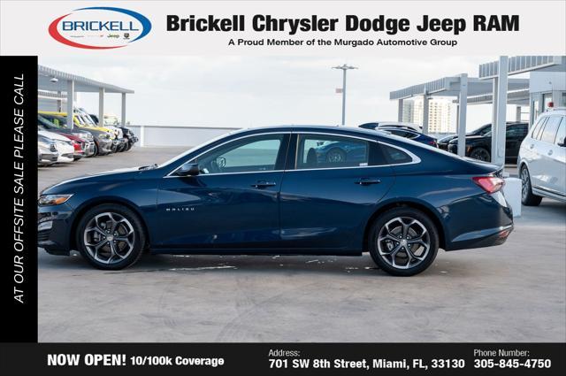 used 2022 Chevrolet Malibu car, priced at $15,101