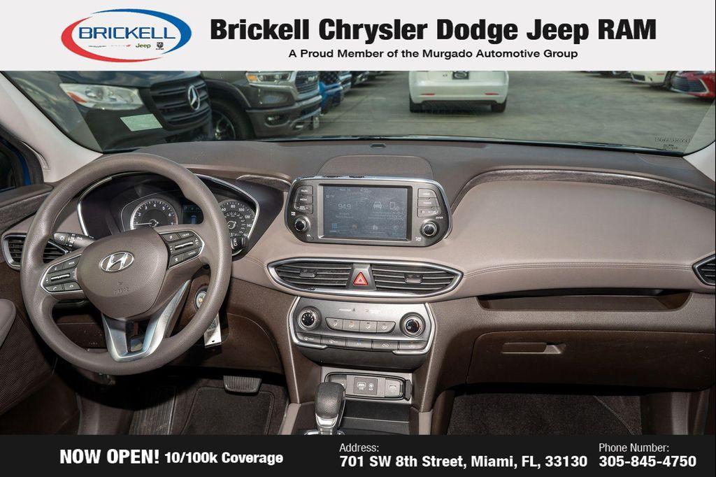 used 2019 Hyundai Santa Fe car, priced at $11,080