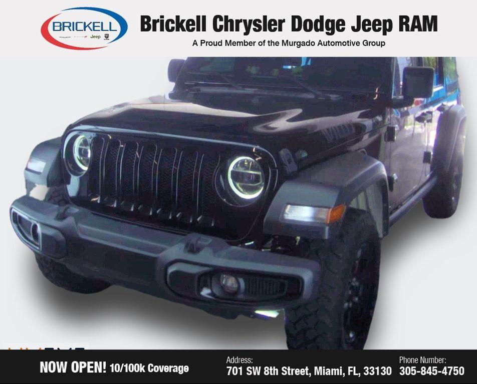used 2022 Jeep Wrangler car, priced at $28,880