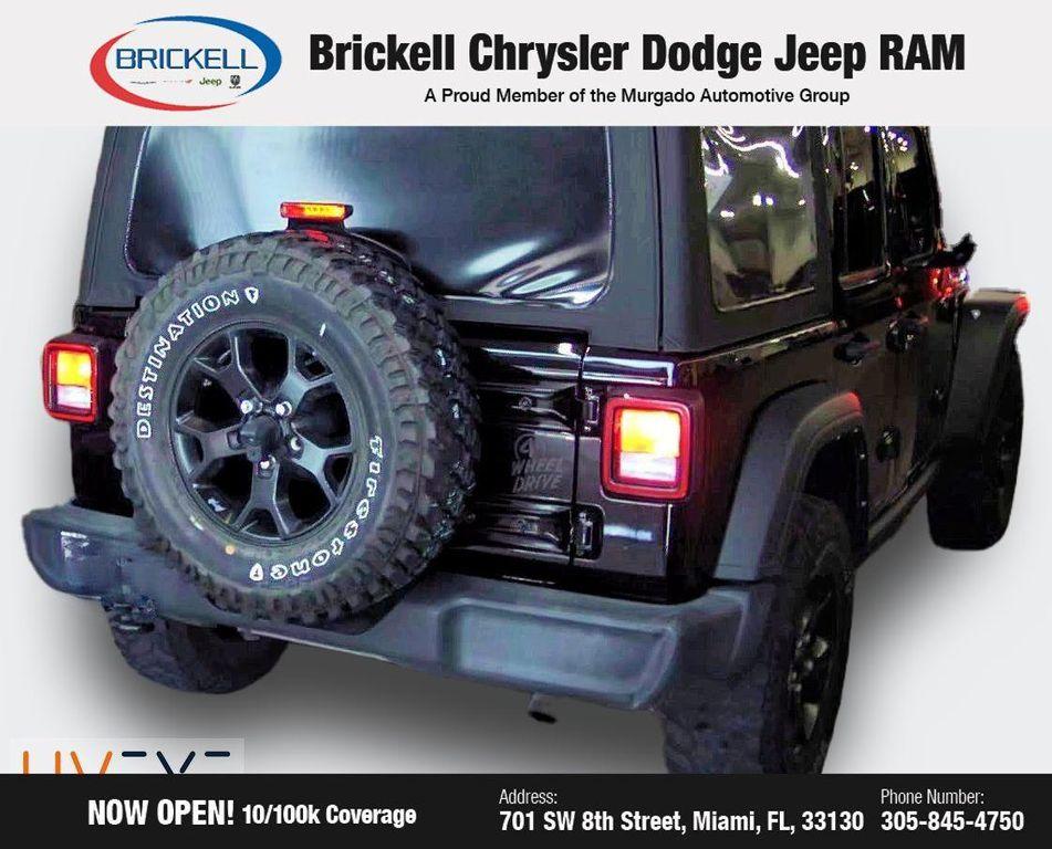 used 2022 Jeep Wrangler car, priced at $28,880
