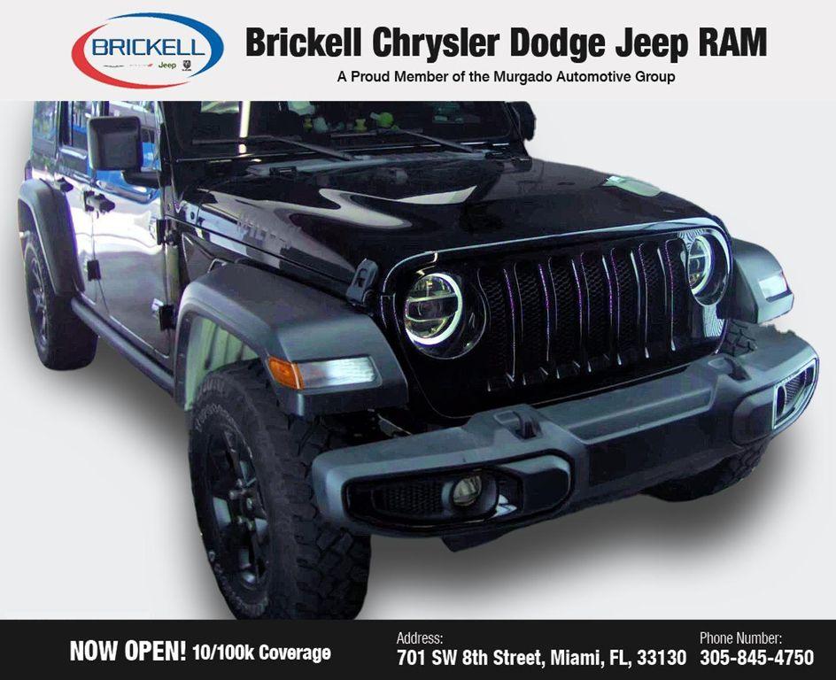 used 2022 Jeep Wrangler car, priced at $28,880
