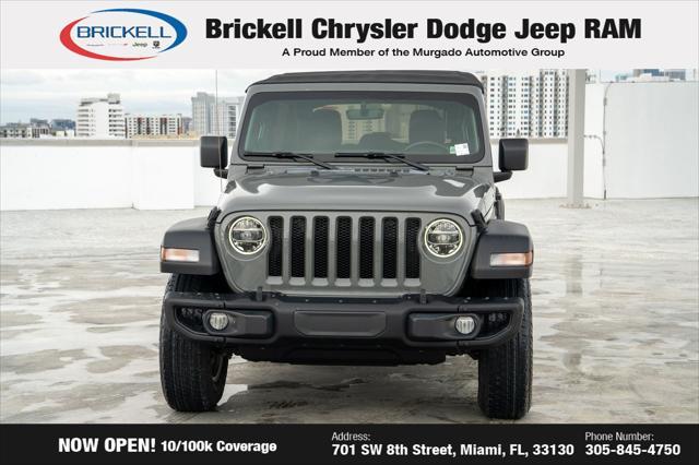 used 2021 Jeep Wrangler Unlimited car, priced at $29,449