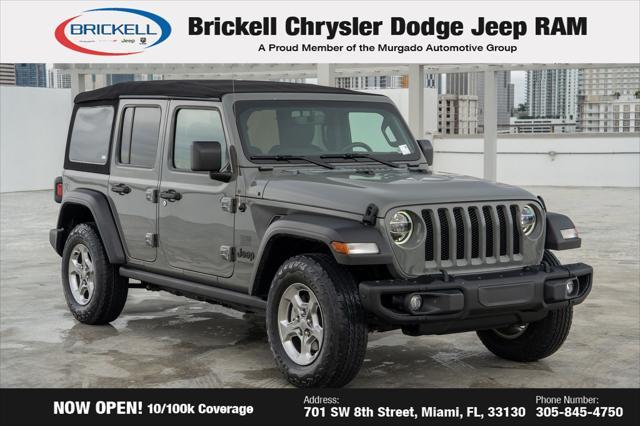 used 2021 Jeep Wrangler Unlimited car, priced at $29,449