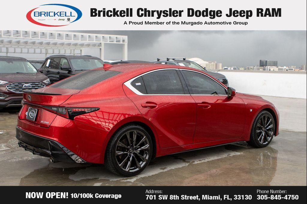 used 2023 Lexus IS 350 car, priced at $34,699