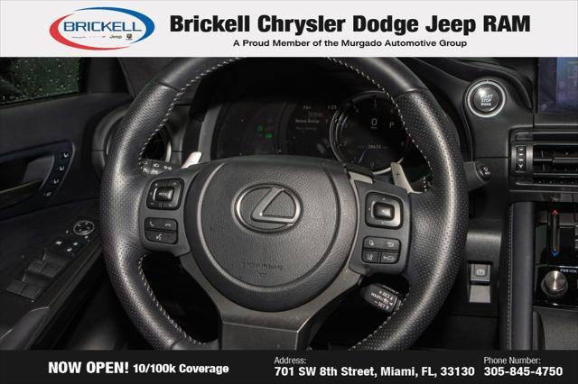 used 2023 Lexus IS 350 car, priced at $38,320
