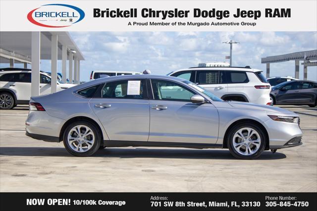 used 2024 Honda Accord car, priced at $22,526